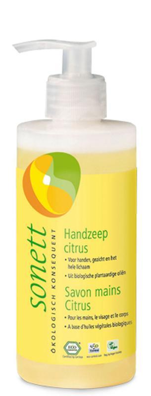 Sonett Handzeep citrus vloeibaar 300 Milliliter