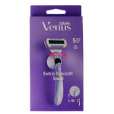 Gillette Venus deluxe smooth swirl razor 1.00 Stuks