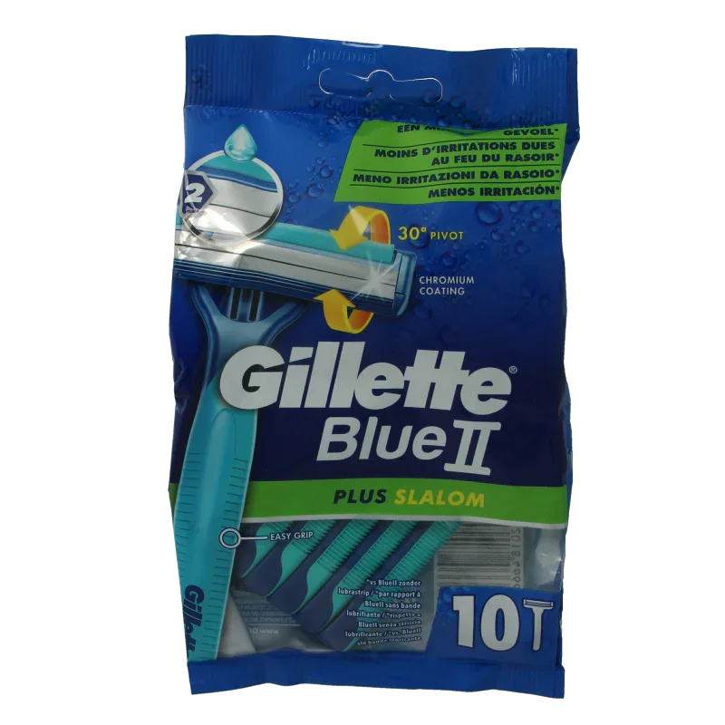 Gillette Blue II wegwerpmesjes 10 Stuks