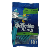 Gillette Blue II wegwerpmesjes 10 Stuks