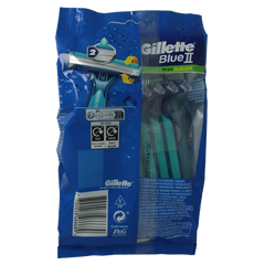 Gillette Blue II wegwerpmesjes 10.00 Stuks