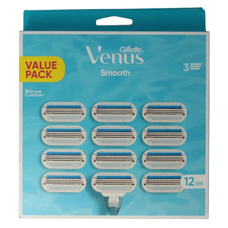 Gillette Venus smooth mesjes 12 Stuks