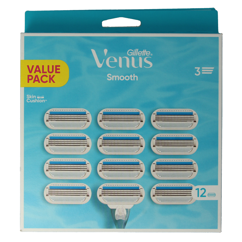 Gillette Venus smooth mesjes 12 Stuks