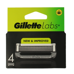 Gillette Labs blades 4 Stuks