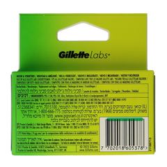 Gillette Labs blades 4 Stuks