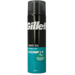 Gillette Base shaving gel sensitive 200 Milliliter