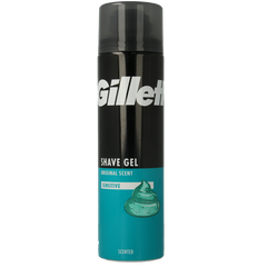 Gillette Base shaving gel sensitive 200 Milliliter