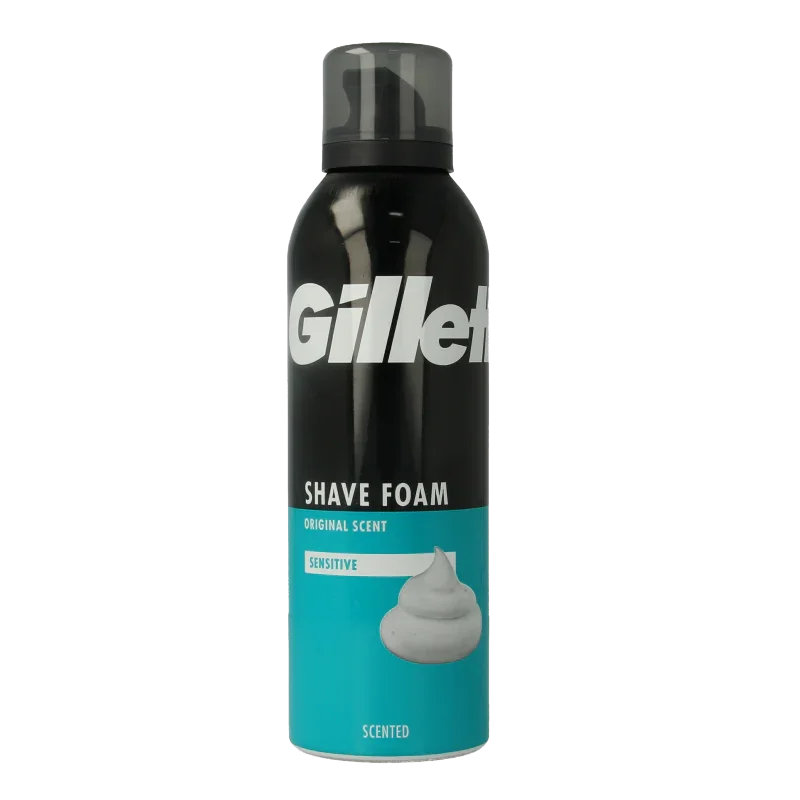 Gillette Scheerschuim sensitive 200 Milliliter