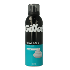Gillette Scheerschuim sensitive 200.00 Milliliter