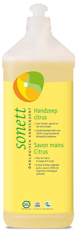 Sonett Handzeep citrus vloeibaar 1 Liter