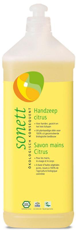 Sonett Handzeep citrus vloeibaar 1 Liter