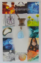 Steengoed Hanger gezondheidssteen aquamarijn 1 Stuks