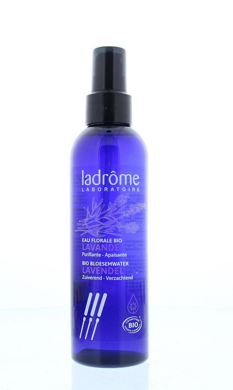 Ladrome Lavendelwater spray bio (hydrolaat) 200 Milliliter