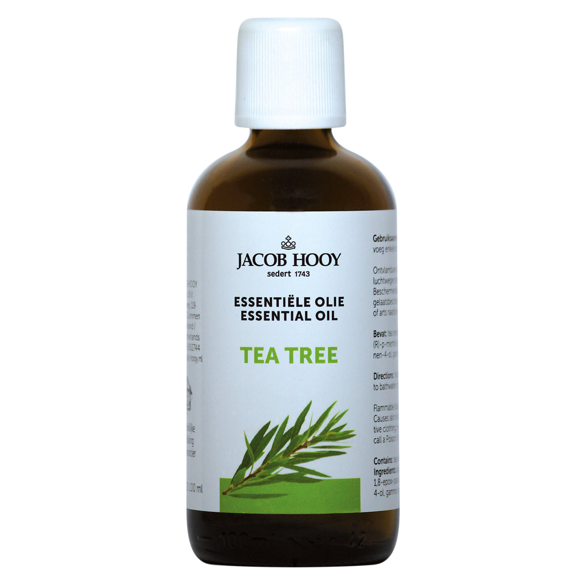 Jacob Hooy Tea tree olie 100.00 Milliliter