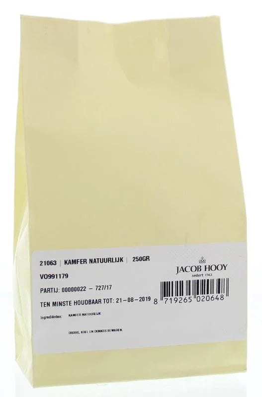 Jacob Hooy Kamfer natuurlijk 250.00 Gram