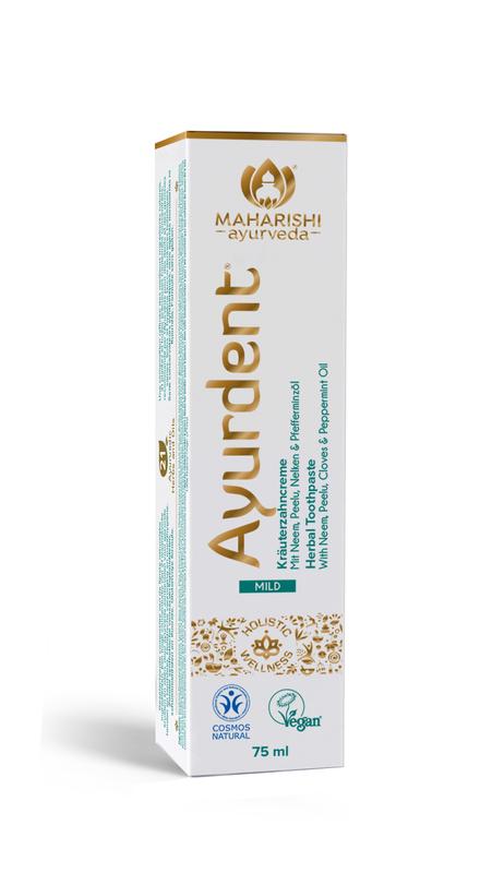 Maharishi Ayurv Ayurdent tandpasta mild 75.00 Milliliter