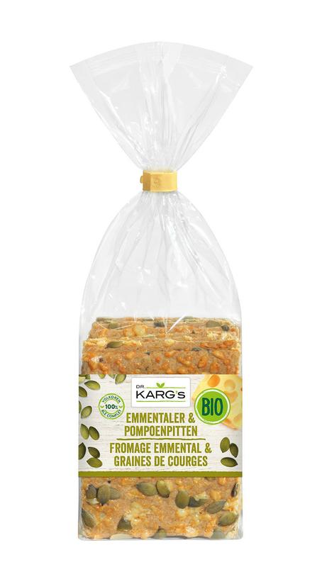 Dr. Karg's Kaas met pompoenpit bio 200.00 Gram