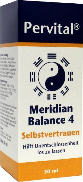 Pervital Meridian balance 4 zelfvertrouwen 30.00 Milliliter