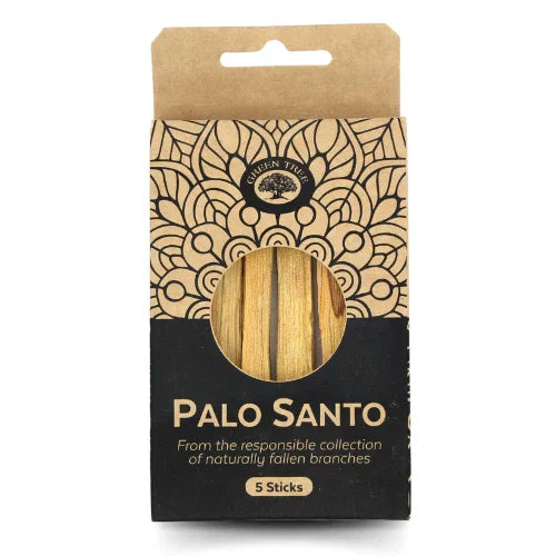 Green Tree Palo Santo heilig hout stokjes 5 Stuks