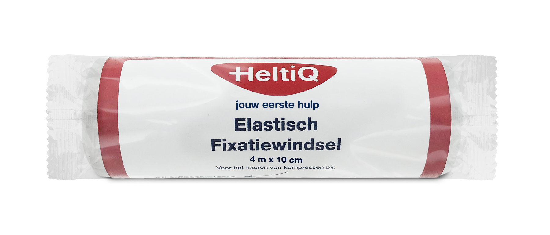 Heltiq Elastisch fixatiewindsel 4m x 10cm 1.00 Stuks