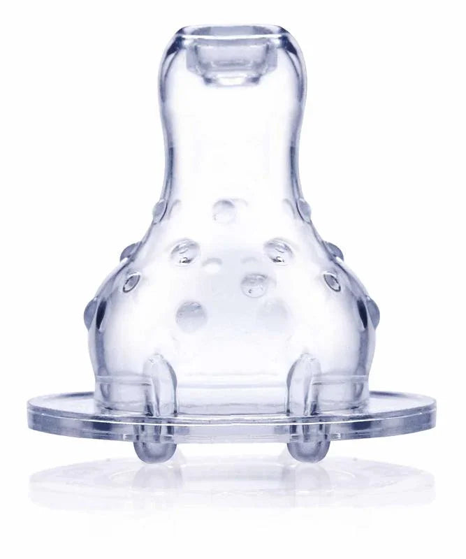 Nuby Antilekspeen flow control 0M+ 2 Stuks