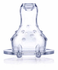 Nuby Antilekspeen flow control 0M+ 2 Stuks