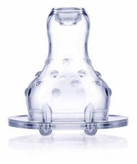 Nuby Antilekspeen flow control 0M+ 2 Stuks