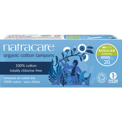 Natracare Tampons katoen normaal 20.00 Stuks
