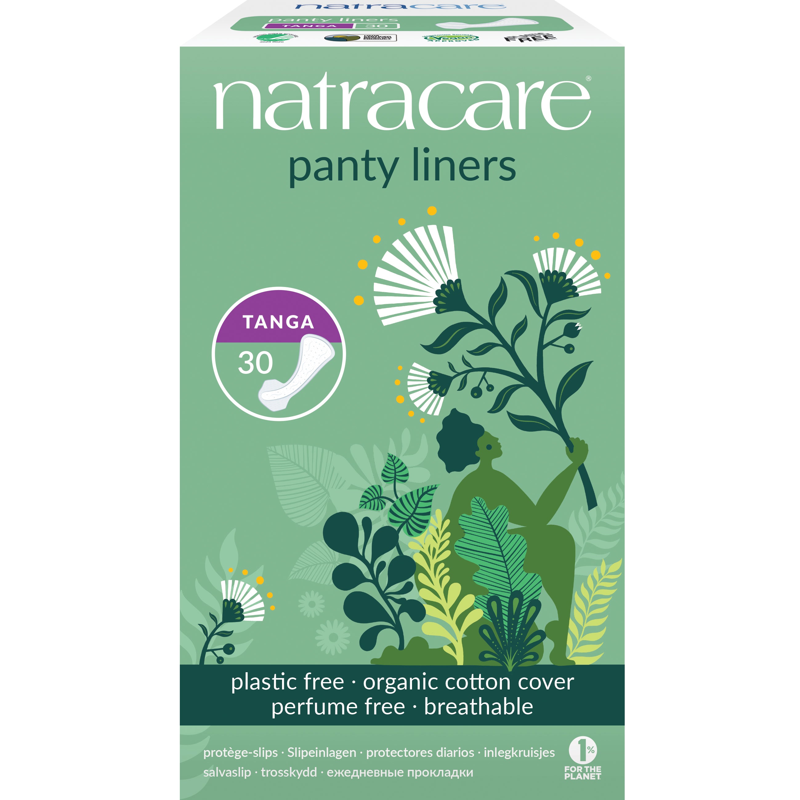 Natracare Inlegkruisjes string 30 Stuks