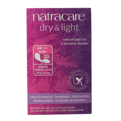 Natracare Dry & light pads 20.00 Stuks