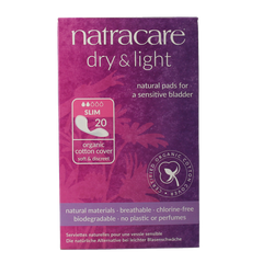 Natracare Dry & light pads 20 Stuks
