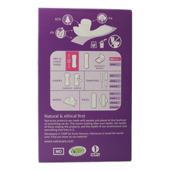 Natracare Dry & light pads 20.00 Stuks