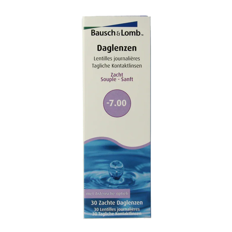 Bausch & Lomb Daglenzen -7.00 30 Stuks