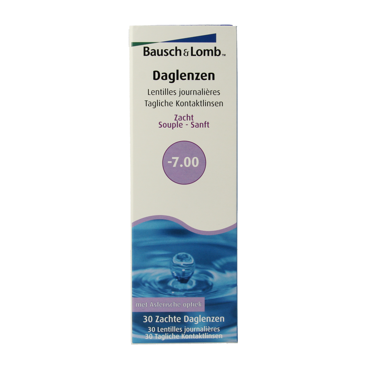 Bausch & Lomb Daglenzen -7.00 30.00 Stuks