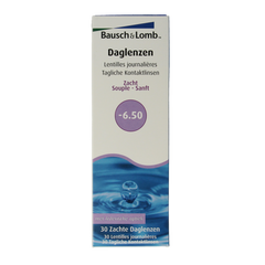 Bausch & Lomb Daglenzen -6.50 30.00 Stuks