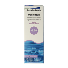 Bausch & Lomb Daglenzen -5.50 30.00 Stuks