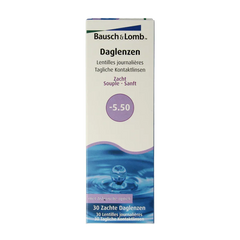 Bausch & Lomb Daglenzen -5.50 30 Stuks