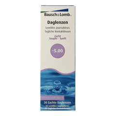 Bausch & Lomb Daglenzen -5.00 30 Stuks