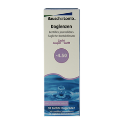 Bausch & Lomb Daglenzen -4.50 30.00 Stuks