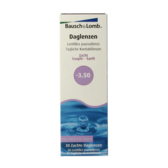 Bausch & Lomb Daglenzen -3.50 30 Stuks