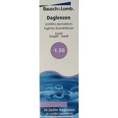 Bausch & Lomb Daglenzen -1.50 30.00 Stuks