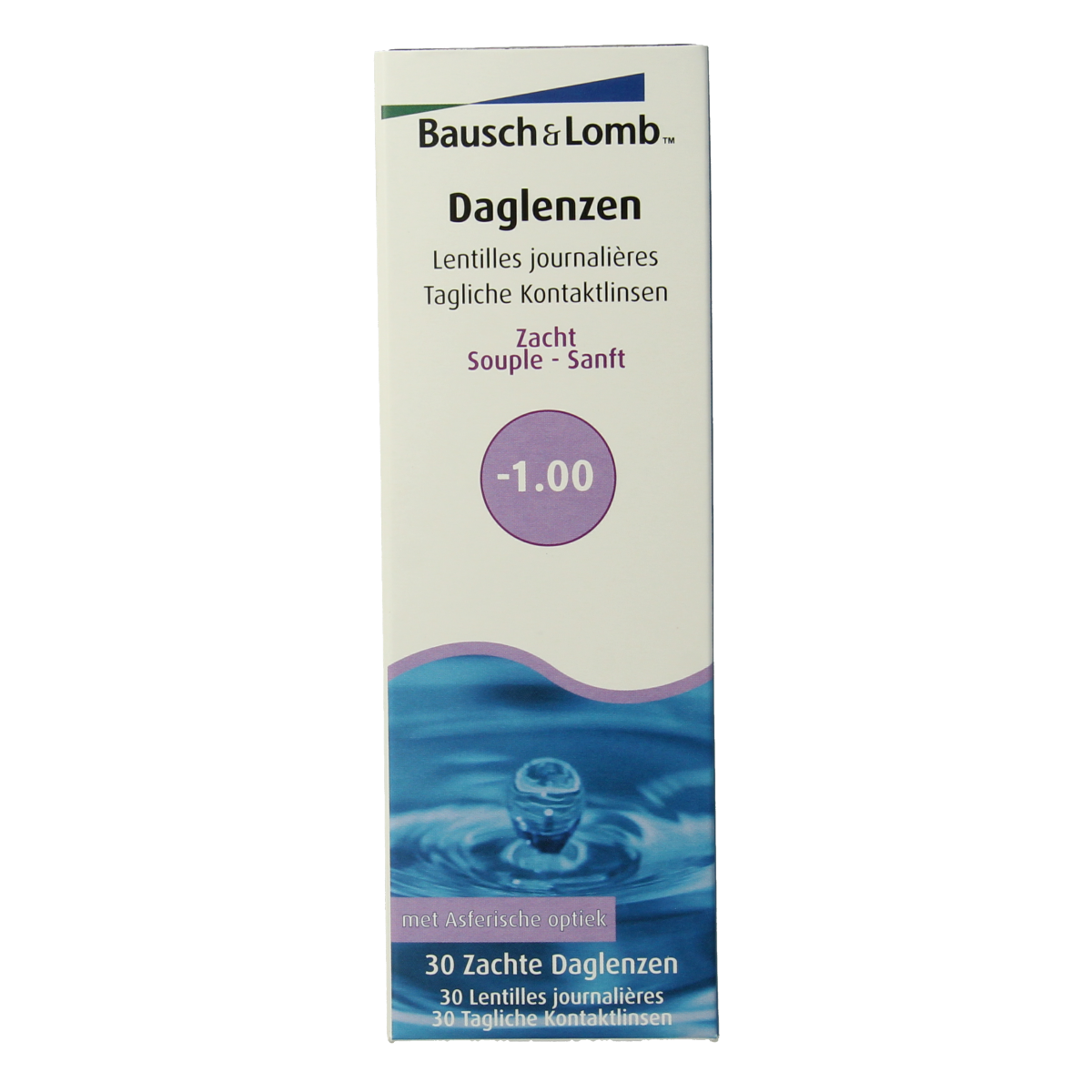 Bausch & Lomb Daglenzen -1.00 30.00 Stuks