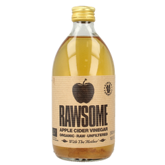 Rawsome Appelazijn (gember & curcuma) with the mother bio 500 Milliliter