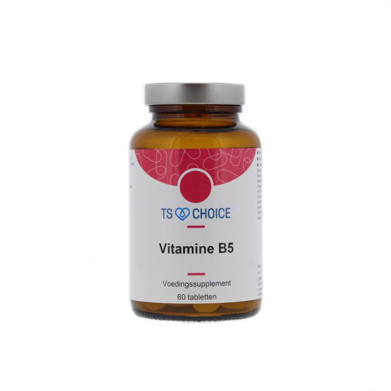 TS Choice Vitamine B5 460 pantotheenzuur 60.00 Tabletten