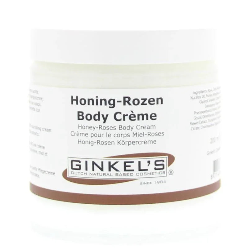 Ginkel's Bodycreme honing rozen 200 Milliliter