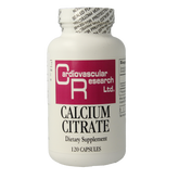 Cardio Vasc Res Calcium citraat 165mg 120.00 Capsules