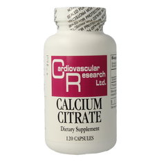 Cardio Vasc Res Calcium citraat 165mg 120 Capsules