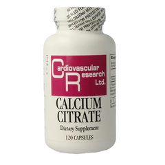 Cardio Vasc Res Calcium citraat 165mg 120 Capsules