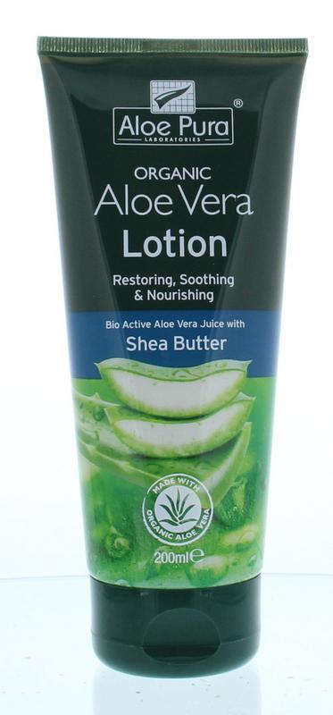 Optima Aloe pura organic aloe vera lotion 200.00 Milliliter
