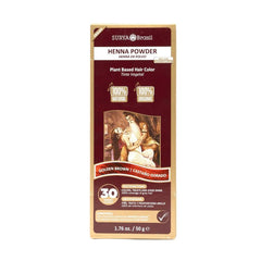 Surya Brasil Henna haarverf poeder goud bruin 50 Gram